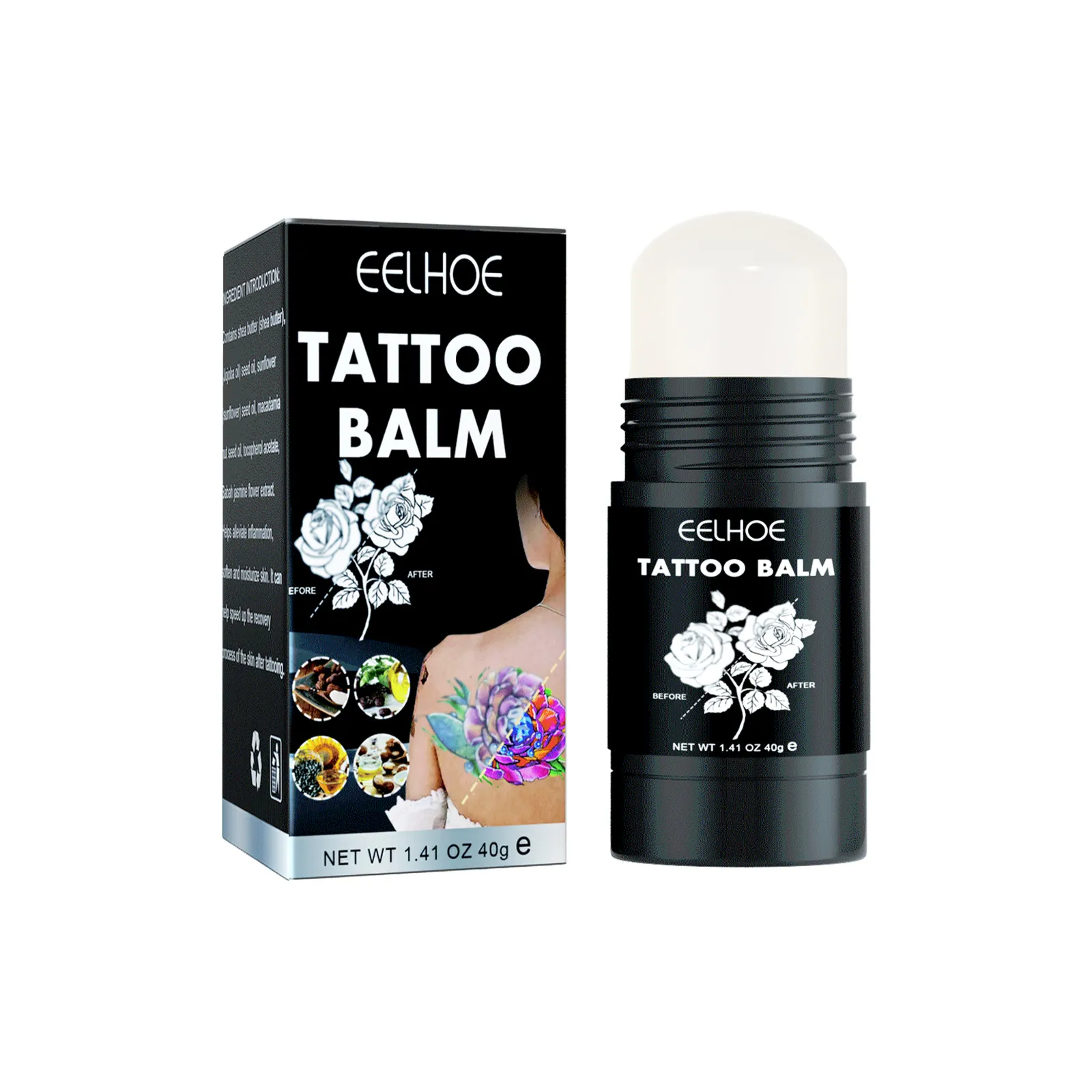 Eelhoe Tattoo Aftercare Brightening Cream For Color Enhancement  Moisturizing Stick Skin Repair Quick Recovery Brightener Cream Mini  Portable Tattooing Color Bright Cream Safe for Body（40g） | Lazada PH