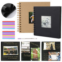 Photo Album Memory Books 40 Sheets 80 Pages Handmade Book Scrapbook DIY Craft Album wCorner Stickers for BirthdayWedding Gift