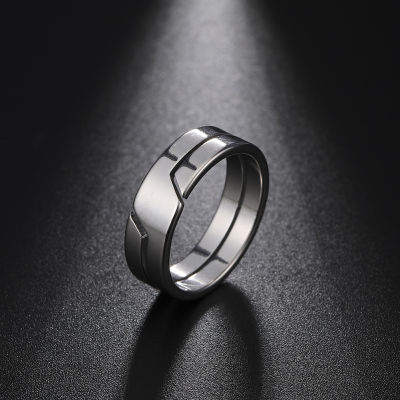 Skyrim แฟชั่นสแตนเลสสตีลแหวนคู่สำหรับชายหญิง Casual Finger แหวนเครื่องประดับหมั้นครบรอบของขวัญ2022 New
