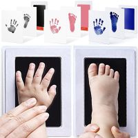 Baby Handprint Footprints Ink Pads Baby Care Environmental-friendly Non-Toxic Imprint Kit Pet Paw Prints Inkpad Infant Souvenirs