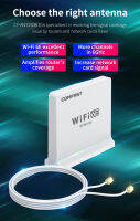 ความคุ้มครองกว้าง2.4 5กิกะเฮิร์ตซ์ Omni-Directional ขยาย SMA Wifi 6 E เสาอากาศสัญญาณขยายสำหรับ AX210 200 Wi-Fi เราเตอร์การ์ดอะแดปเตอร์