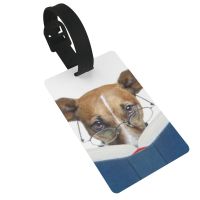 Dog Luggage Tag for Suitcase Suitcase Identifiers Name Id Labels Card for Women Men Kid Travel 【AUG】