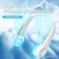 【hot】∈✤✣  2023 1200mAh New Neck Mounted Rechargeable Air Cooler 3 Speed ​​Mini Outdoor