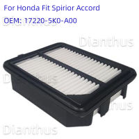 รถเครื่องยนต์กรองอากาศอุปกรณ์เสริมสำหรับ Honda Fit Spirior Accord OEM: 17220-5K0-A00-glsunjugdd