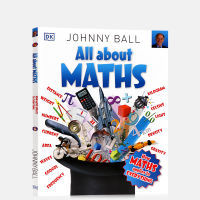 English original DK topic: mathematics all about math 7-1year old childrens parent-child mathematics knowledge popular science encyclopedia book full-color illustration Johnny ball interesting graphic mathematics learning reference book