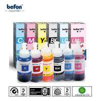 befon 6 Colors Refill Dye ink Kit Compatible for Epson L111 L211 L301 L303 L351 L358 L551 L558 L800 L810 L1300 L1800 Printer