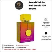 Nước Hoa Armaf Club De Nuit Untold EDP Dupe MFK 540 EDP