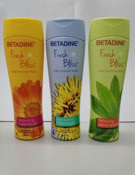 Betadine Fresh Bliss Daily Feminine Wash 250ml Lazada PH