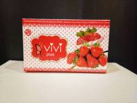 Vivi plus Strawberry Mixed Collagen(สตอเบอร์รี่มิกซ์คอลลาเจน)เผาผลาญไขมันส่วนเกิน)1 กล่อง