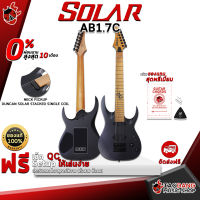 ทักแชทรับส่วนลด 500.-MAX กีต้าร์ไฟฟ้า Solar AB1.7C สี Carbon Black Matte - Electric Guitar Solar AB1.7C ,ฟรีของแถมครบชุด ,พร้อมSet Up&amp;QCเล่นง่าย ,ประกันจากศูนย์ ,แท้100% ,ผ่อน0% ,ส่งฟรี เต่าเเดง