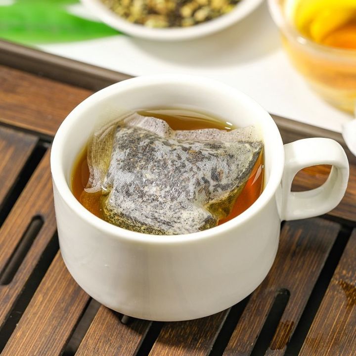 ชาอูหลงมะลิ-ชาอูหลงถ่านคั่วอิสระกระเป๋าเล็กชงเขียวชอุ่มความเข้มข้นสูงดอกมะลิชาอูหลงชาดำอูหลง