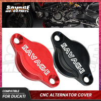 Alternator Cover สำหรับ DUCATI Multistrada 950 MONSTER Hypermotard 1200 1100 796 939 1000DS Diavel ชิ้นส่วนรถจักรยานยนต์เครื่องยนต์ CNC