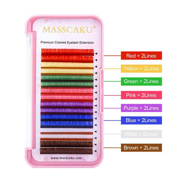 masscaku-rainbow-russian-volume-classic-eyelashes-0-07mm-c-d-curl-faux-mink-natural-soft-colorful-false-lashes-extension