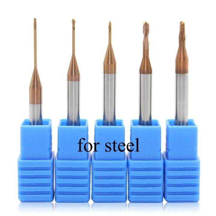 hrc60-ลูกจมูกดอกเอ็นมิลทังสเตนคาร์ไบด์-cnc-router-bits-r0-1-r0-2-r0-3-r0-5-2f-เครื่องตัดกัดสําหรับโลหะยาว-micro-endmill