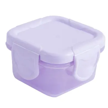 1pc Mini Thickened Sealed Baby Food Storage Container, Home Storage Box,  Jam Divider Box