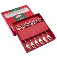 Christmas Decor Tableware Christmas Decoration Dinnerware Fork Spoon Cutlery