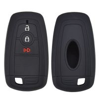 ∈ Silicone Fob Holder Key Cover Case Remote For Ford Ecosport Edge Escape Explore F-Series Fusion Ranger Lincoln Skin 3Buttons