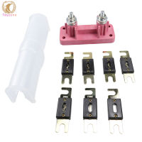 【Ready Stock】Fork Bolt Car Audio Modified Fuse Sheet Fuse Holder Kit With Cover Blade Plug Type Fuse 60A 80A 100A 150A 200A 250A 300A