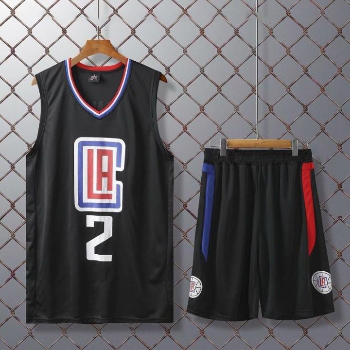 mens-jersey-set-los-angeles-clippers-no-2-kawhi-leonard-basketball-clothes