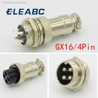 ✼❂ 1set GX16 4 Pin Male Female Diameter 16mm Wire Panel Connector L72 GX16 Circular Connector Aviation Socket Plug