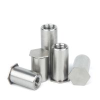 【cw】 stainless steel M2/M2.5/M3/M4/M5 PEM hexagon head blind hole pressure riveting column stud nut BSOS