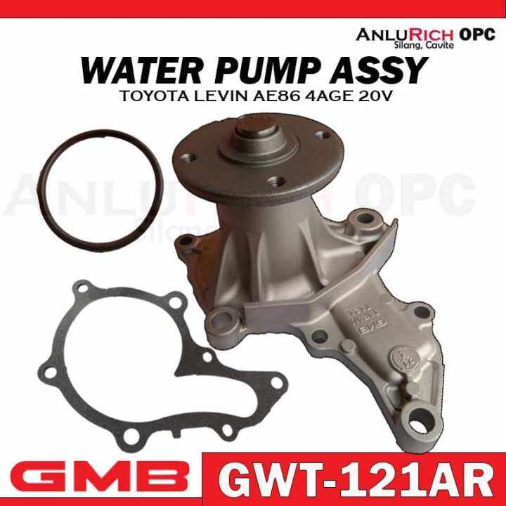 GMB WATER PUMP ASSY FOR TOYOTA LEVIN AE86 4AGE 20V BLACKTOP PART NO