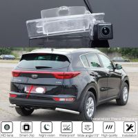 รถกระจกมองหลังกล้องสำรองสำหรับ KIA KX5 (QL) Sportage 4TH Stonic Optima Lotze Cadenza สำหรับที่จอดรถการมองเห็นได้ในเวลากลางคืน HD