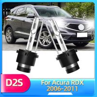 2x Roadsun หลอดไฟหลอดไฟเอชไอดีซีนอน6000K ไฟหน้ารถสำหรับอคูราอาร์ดีเอ็กซ์2006ถึง2011 2010 2009 2008 2007ไฟหน้า35W 12V อะไหล่