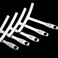 [okoogee]9PCS สแตนเลส Understring Promius Gauge สำหรับกีตาร์ตั้งสายเบส Luthier เครื่องมือ