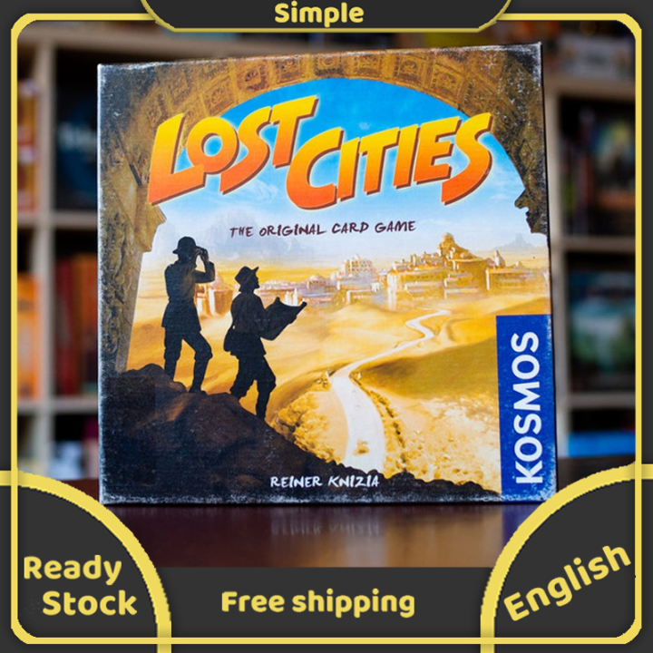 Lost Cities Board Game English Version 2 Players Strategy Game Lazada PH