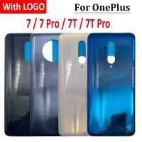 เคสโทรศัพท์บ้านอะไหล่ประตูหลังฝาหลังแบตเตอรี่พร้อมกาวสำหรับ Oneplus 7 / 7 Pro / 7T / 7T Pro