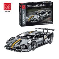 Mork High-Tech 023015 Science And Technology New Sports Car Bat Series 1337PCS Modular Assembled Building Block Toy Car