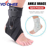 Yoomee 1ชิ้นสนับสนุนข้อเท้าสายรั้งผ้าพันแผลเท้ายามป้องกันปรับข้อเท้าแพลง Orthosis S Tabilizer P Lantar F Asciitis ห่อ