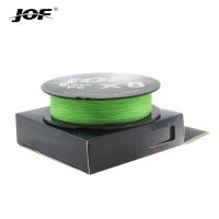 JOF X8 Braided PE Lines at 150m Fishing Line Double Color Super Powered Braided Line Diameter:0.14-0.5mm Strength Test:6-45.6kg