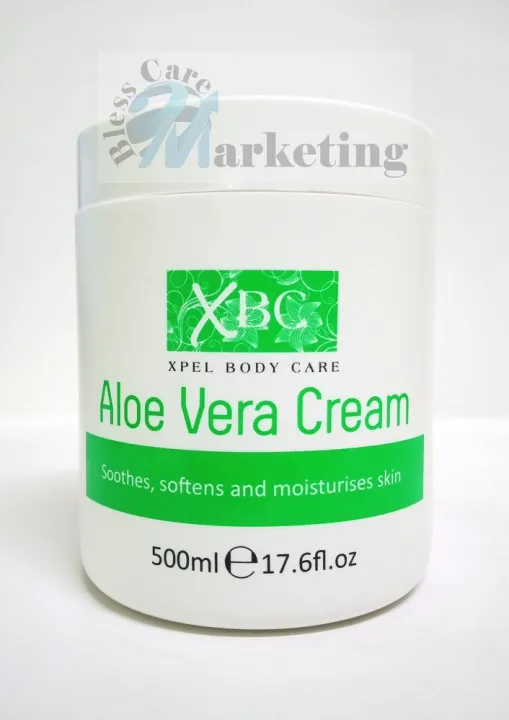 Xbc Xpel Body Care Aloe Vera Cream Soothes Softens And Moisturises Skin Xbc Vitamin E Cream 9943