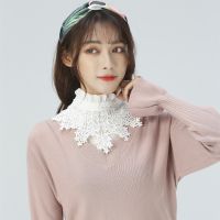 【cw】 Shirt Fake Collar Tie Detachable False Lapel Blouse Top Accessorie 【hot】