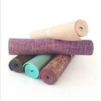 5MM Natural Jute Yoga Mat 183*61cm Linen Material Yoga Mat Non-slip Mat Yoga acupressure Yoga Healthy Yoga Gym Mat for Fitness