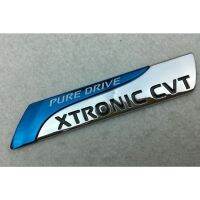 1 โลหะ xtronic CVT ด้านหลังตราสัญลักษณ์รูปลอกสำหรับนิสสัน