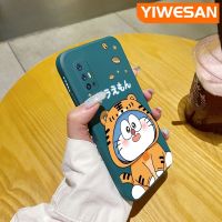 YIWESAN เคสสำหรับ Vivo V19 (อินโดนีเซีย) เคสใหม่ลายการ์ตูนโดราเอมอน V19สร้างสรรค์บางเคสโทรศัพท์ดีไซน์ใหม่นิ่มป้องกันขอบสี่เหลี่ยมเคสปลอกซิลิโคนเคสกันกระแทก