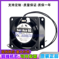 Hgjm 109-180ซันโย6028 AC100V 5/4W 6ซม. พัดลมแกนระบายความร้อน AC แบบลูกบอลคู่