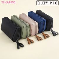 nylon and hand with mouth red envelope zero stereo cosmetic bag travel makeup to receive package