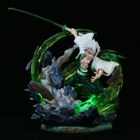 Ghost Slayer Blade GK Wind Pillar Immortal River Wind Pillar Can Be Luminous Scene Statue Hand-Made 【AUG】