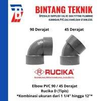 Rucika สนับเข่า Pvc 5 นิ้ว D (บาง) 90/45 องศา