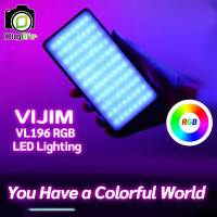 Vijim LED VL196 RGB 2500K-9000K CRI 95+ 3000 mAh - ไฟ LED Video Light ไฟวิดีโอ Live สด ถ่ายภาพ