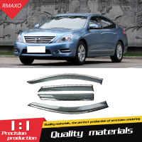 For Nissan Teana 2008-2012 Plastic Window Visor Vent Shades Sun Rain Deflector Guard For Nissan Altima Auto Accessories 4PCSSET