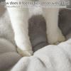 Aov giường cho mèo hình hoa giường cho chó siêu mềm thảm cho mèo thú cưng - ảnh sản phẩm 5