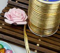 5 Meter Gold Faux Leather Insertion Cord Flanged Rope Piping Upholstery Sewing