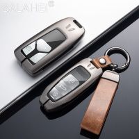 Zinc Alloy TPU Car Key Cover Case Shell Holder For Audi A1 A3 A4 A5 A6 A7 E-Tron Q3 Q5 Q8 S4 S7 S8 R8 8P TT TTS RS3 RS Accessory