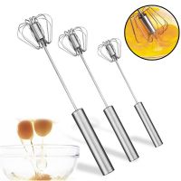 ❄ 1Pcs Stainless Steel Semi-Automatic Egg Whisk Egg Beater Blender Tool Hand Push Egg Cream Tools Classic Kitchen Supplies