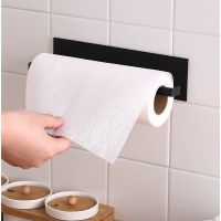 Paper Towel Holder Toilet Paper Hanger Roll Paper Holder Fresh Film Storage Rack Wall Hanging Shelf NEW Toilet Roll Holders